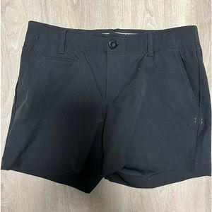 NWT Underarmour shorts, black, size 4